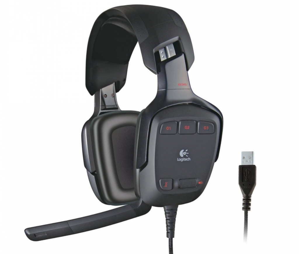 Logitech g35 surround sound headset