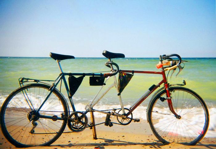 Тандем - велосипед для двоих